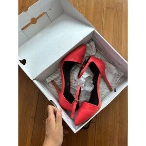 Aldo Red Coral Galelawen High Heels - Women's 8